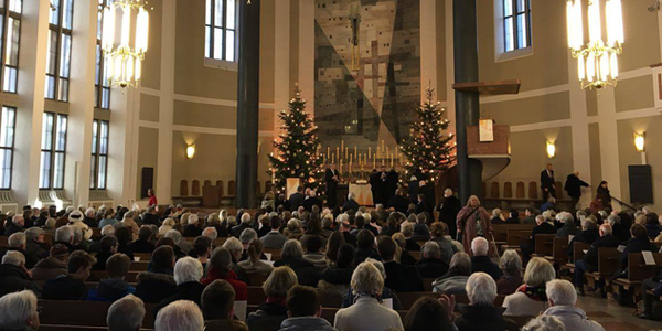 Weihacnhtsgottesdienst 2017 in St. Matthäus Altar, © ELKB